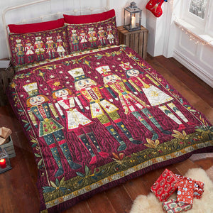 Classic Christmas Quilt Bedding Set Special Line 01HUDT141124-Homacus