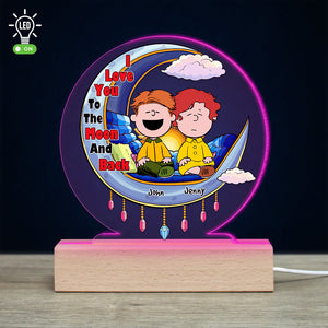 Personalized Gifts For Couple Lover LED Light 03XQDT191224HH-Homacus