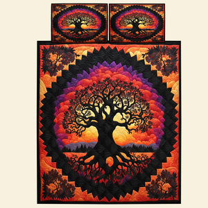 Tree Of Life Quilt Bed Set 023HUDT170125-Homacus