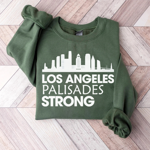 Pray for California Los Angeles Palisades Fire Strong Shirt-Homacus