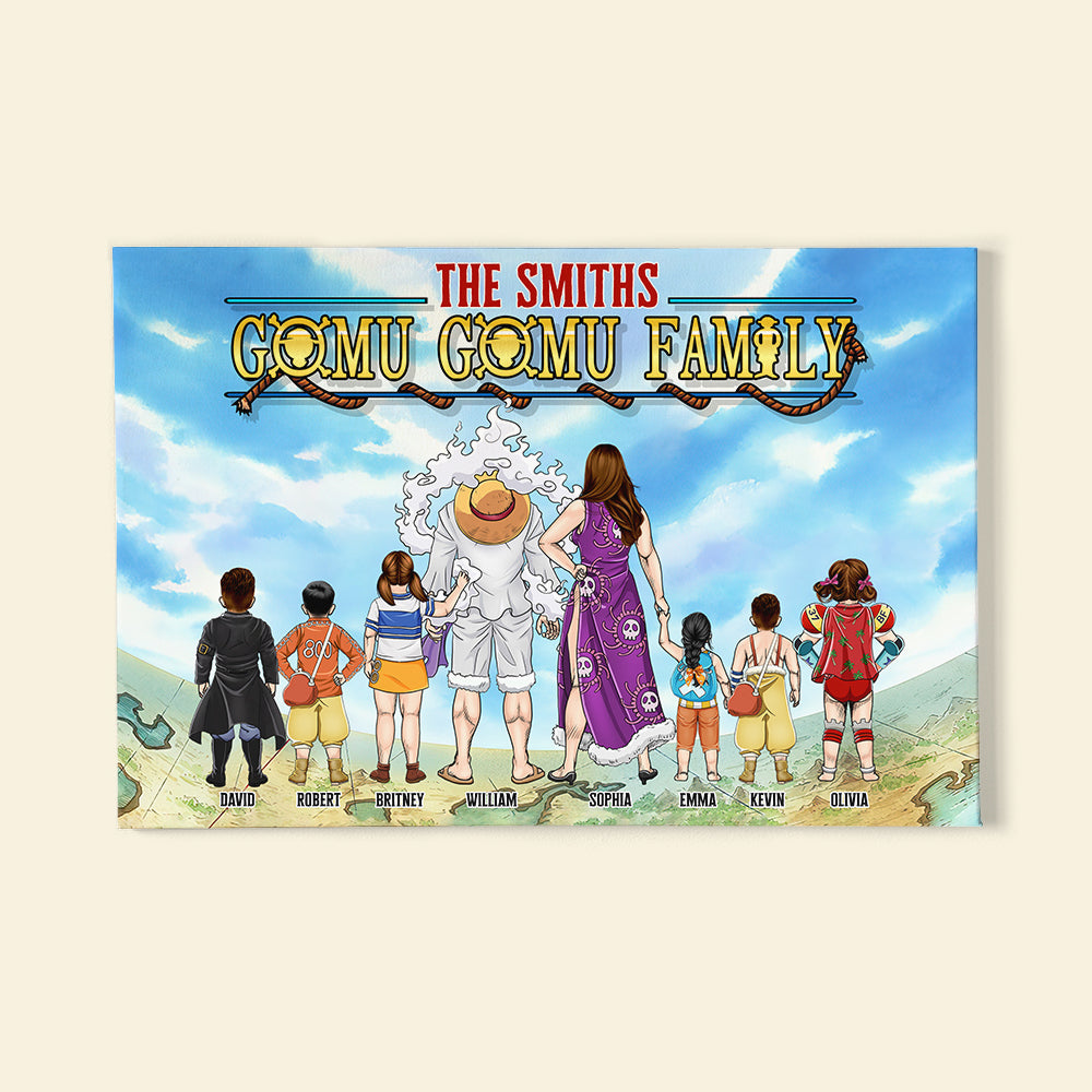 Personalized Gifts For Family Canvas The Private Family 04HUDT210324PA-Homacus