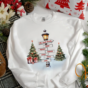 Personalized Gifts For Family Christmas Shirt 03ACPU311024-Homacus