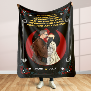 Personalized Gifts For Couple Blanket 03xqpu021224-Homacus