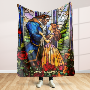 Personalized Gifts For Couple Blanket 53acpu290824-Homacus