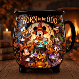 Odd Witches Ceramic Cauldron Mug - Personalized Gifts 02padt180826