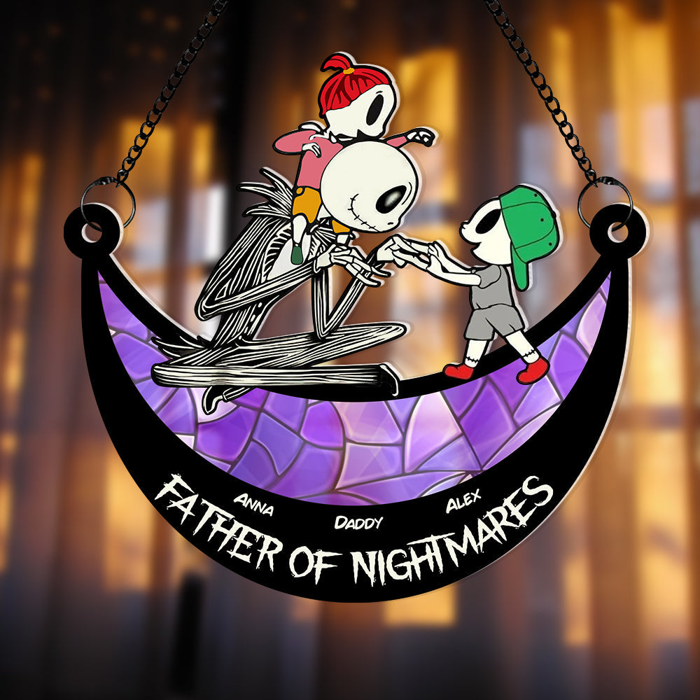 Personalized Gifts For Dad Suncatcher Ornament 04QHDT250424 Father's Day-Homacus