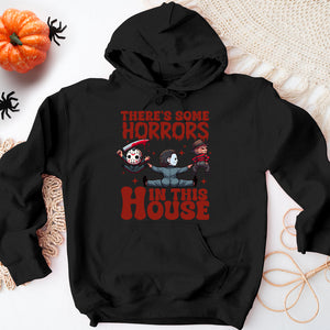 Gifts For Horror Fan Shirt 07acxx030824 Some Horrors In This House-Homacus