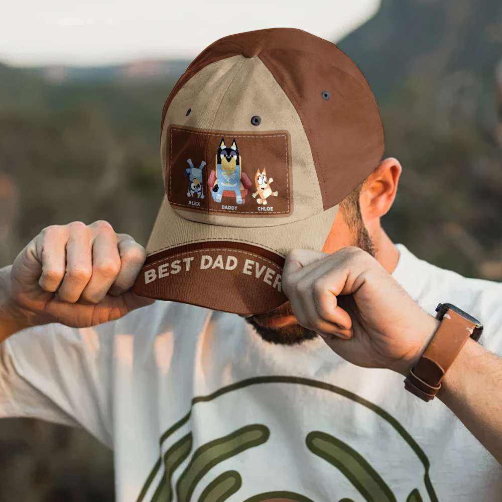 Dog Dad Classic Cap - Personalized Gifts For Father 144nadt0306-Homacus