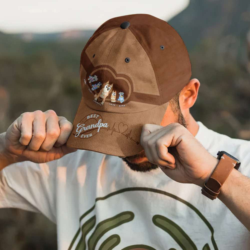 Dog Grandpa Classic Cap - Personalized Gifts For Father 05ACDT110524-Homacus