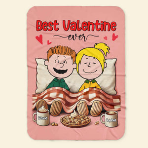 Personalized Gifts For Couple Blanket 04OHTN051224HH-Homacus