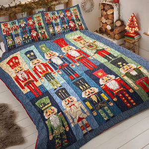 Classic Christmas Quilt Bedding Set Special Line 01HUDT141124-Homacus