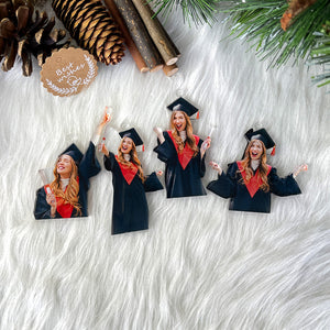 Custom Photo Gifts for Graduate Ornament 16acvp140924 Graduation Gifts-Homacus