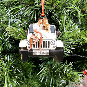 Custom Photo Gifts for Off Road Car Couple Ornament 111acvp140924-Homacus