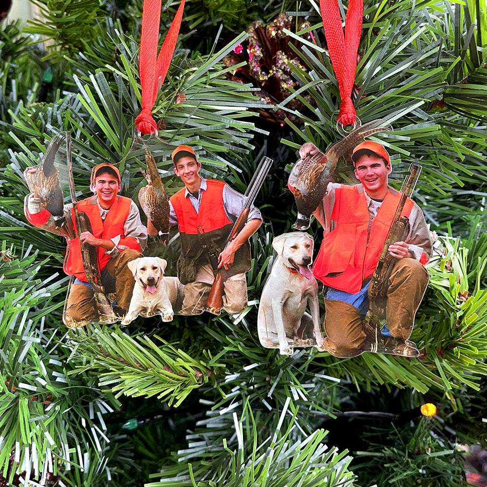 Custom Photo Gifts For Hunting Lovers Ornament 83acvp140924-Homacus