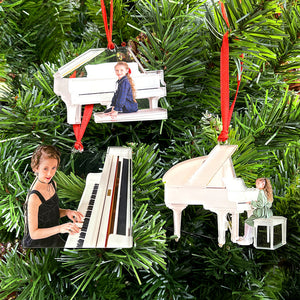 Custom Photo Gifts for Piano Players Ornament 27acvp140924-Homacus