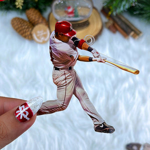 Custom Photo Gifts for Baseball Player Ornament 123acvp140924-Homacus