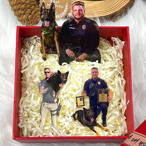 Custom Photo Gifts for Police Ornament 29acvp140924-Homacus