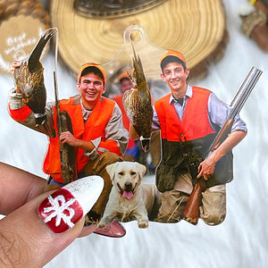 Custom Photo Gifts For Hunting Lovers Ornament 83acvp140924-Homacus