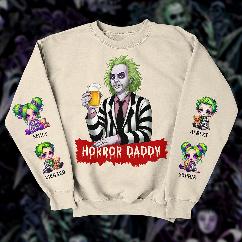 Horror Daddy 3D Shirt - Personalized Gifts For Father 021QHQN140525-Homacus