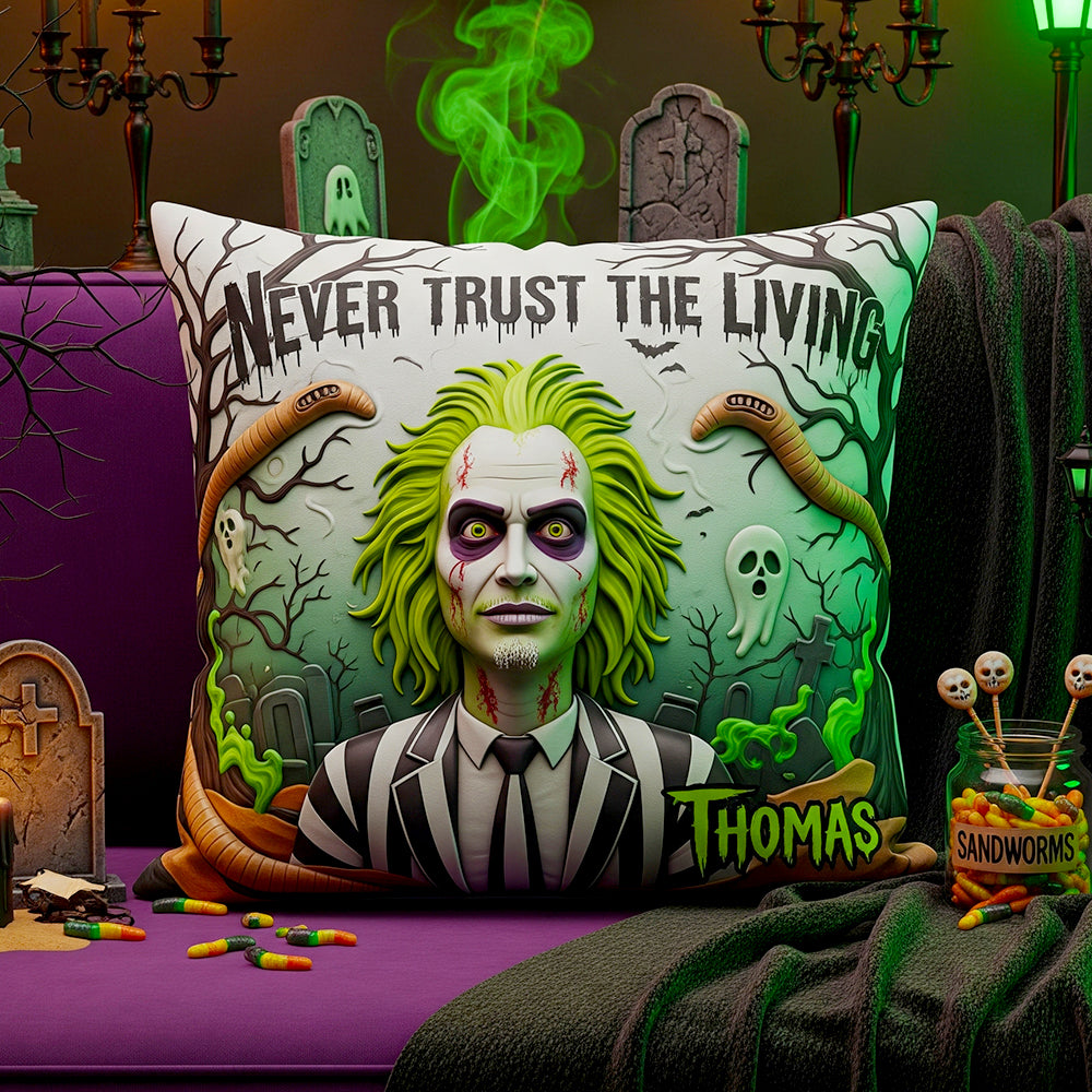 Halloween Villain Square Pillow Personalized Gifts For Fans 02HUDT210825-Homacus