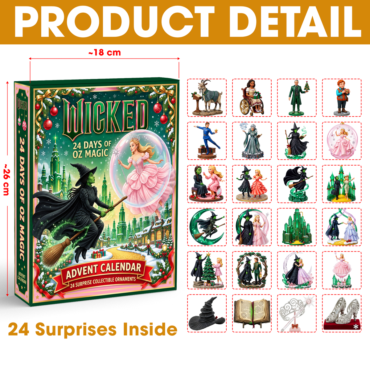 Enchanted Collectibles Christmas Advent Calendar Blind Box - Personalized Gifts 06tyqn281026-Homacus