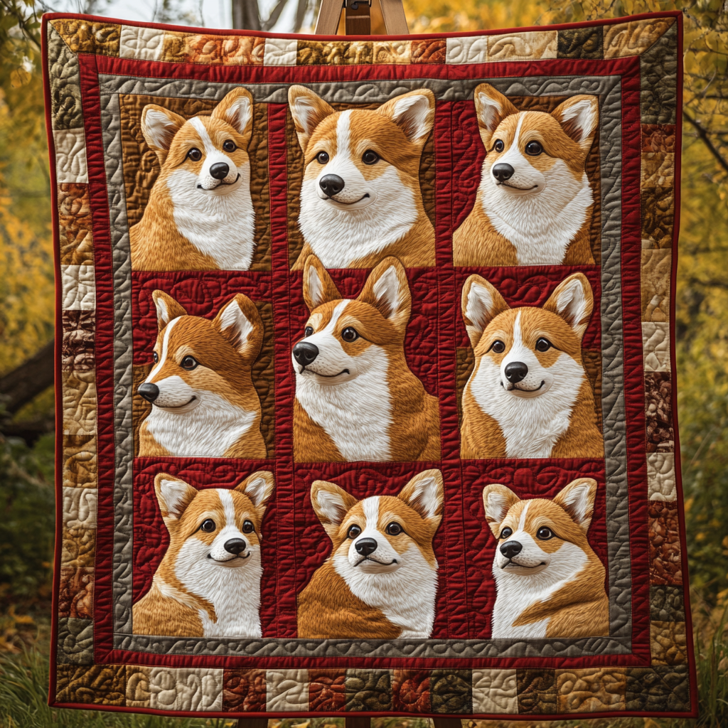 Gifts For Dog Lover Blanket Joyful Corgi Charm-Homacus