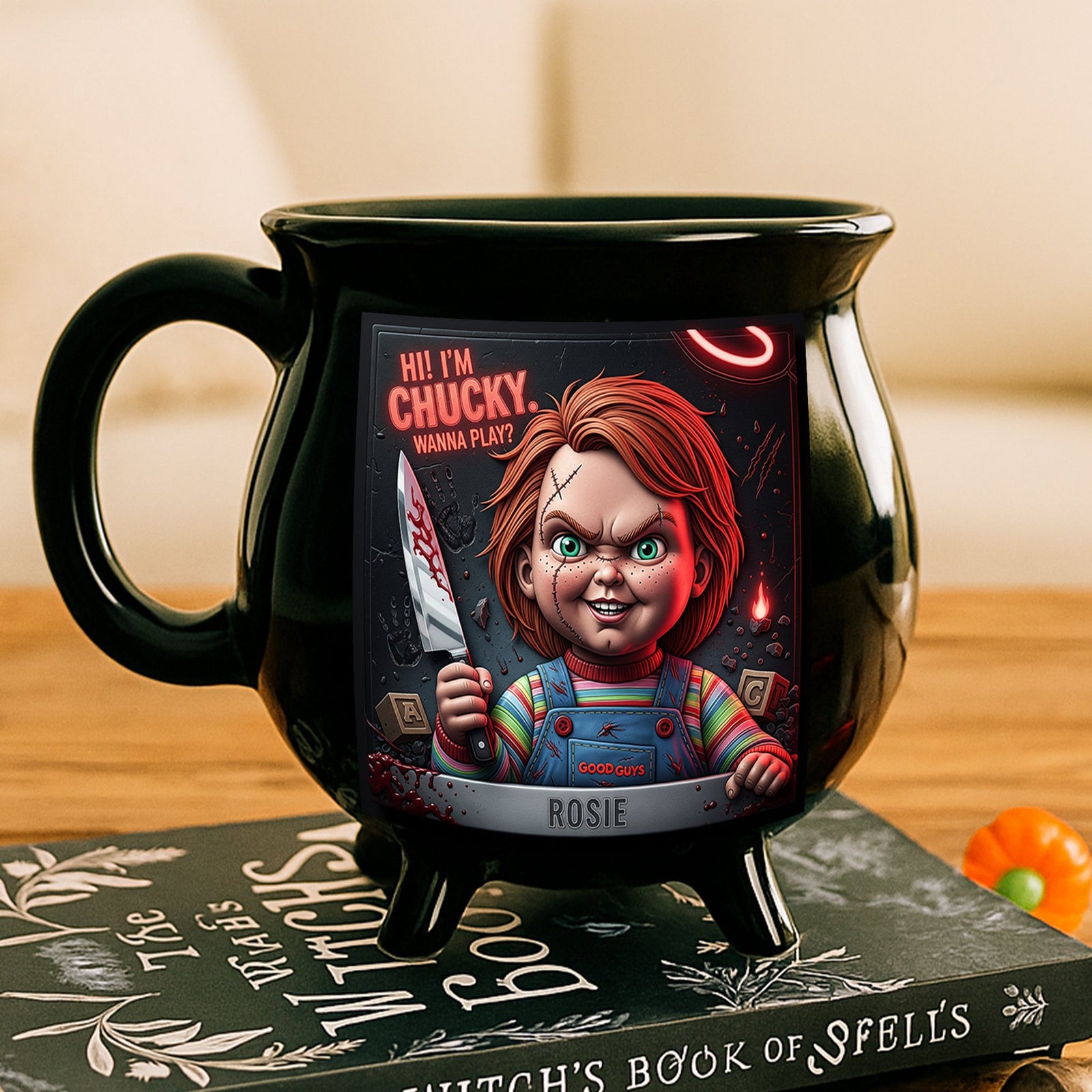Scary Villain Cauldron Mug - Personalized Gifts For Fans 01HUDT170925-Homacus