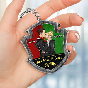 Personalized Gifts For Couple Ornament You Put A Spell On Me-Homacus