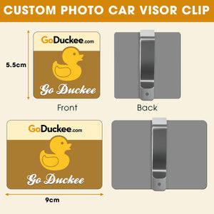 Personalized Car Visor Clip - Personalized Gifts For Parents, Drive Safe 04KALU130225PA-Homacus