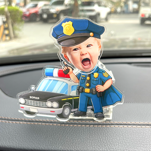 Custom Photo Gifts For Police Shaking Head Standee Cute Gifts-Homacus