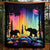 Gift For Elephant Lovers Blanket Aurora Elephant Dreamscape-Homacus