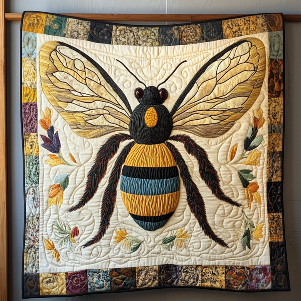 Gifts For Bee Lovers Blanket Joyful Bee In Nature’s Embrace-Homacus