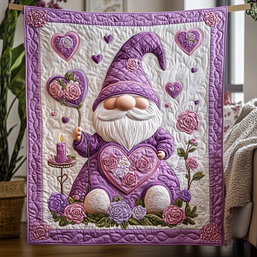 Gifts For Gnome Lover Blanket Gnome Romance-Homacus