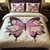 Flutter Butterfly Floral Quilt Bedding Set, Gift For Butterfly Lovers-Homacus