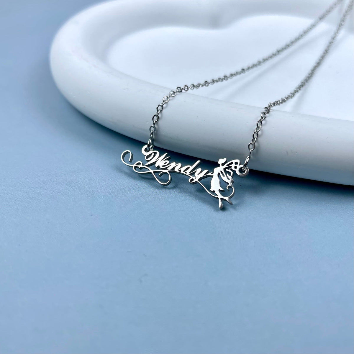 Personalized Name Necklace - Magic Fairy Charm 26-Homacus