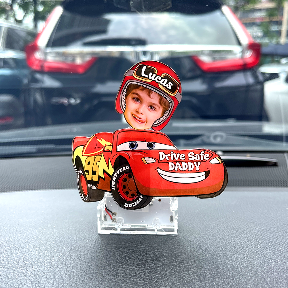 Santa’s Little Driver – Custom Photo Car Standee For Dad 07KAPU261224 LMQN-Homacus
