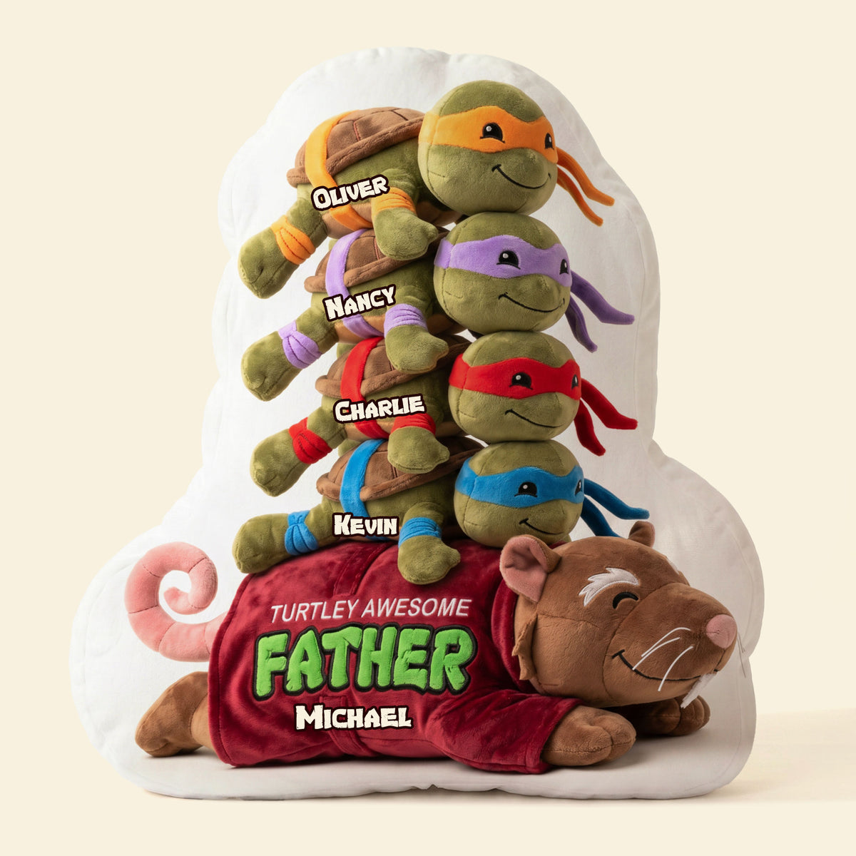 Legend Warrior Dad Squad Pillow - Personalized Gifts For Father's Day Pillow 02NATI120526-Homacus