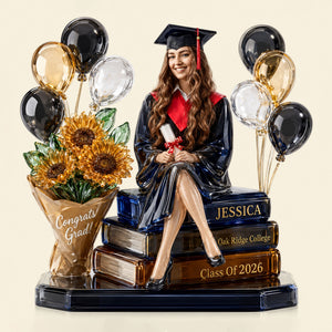 Graduation Memory Acrylic Plaque - Personalized Custom Photo Gifts For Graduations 01NATI120526-Homacus