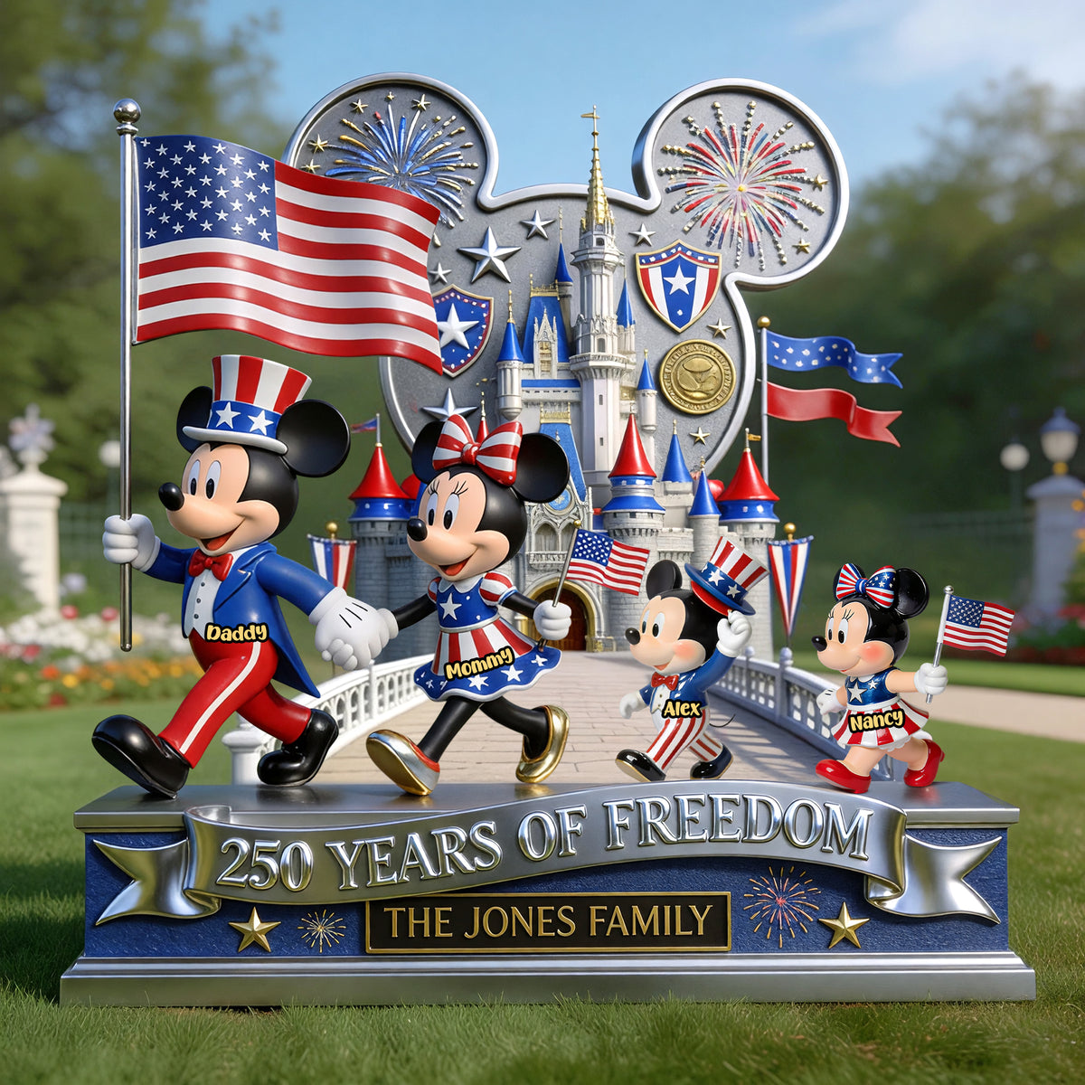 Happy Parade Familiy Metal Sign - Personalized Decor Gifts For Family 05qhti060626-Homacus