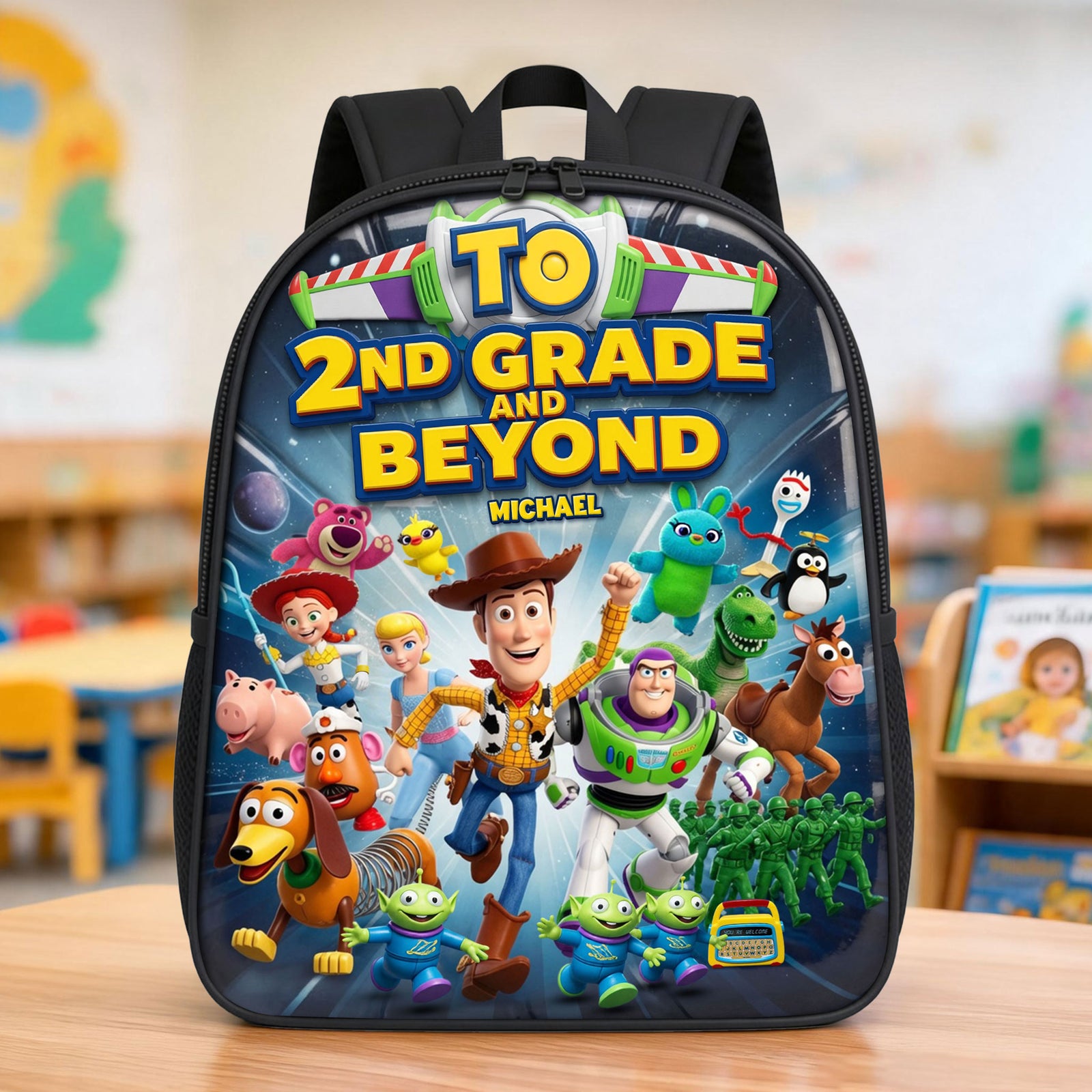 Rushing Back To School Bag - Personalized Gifts For Kids 05QHTI020726-Homacus