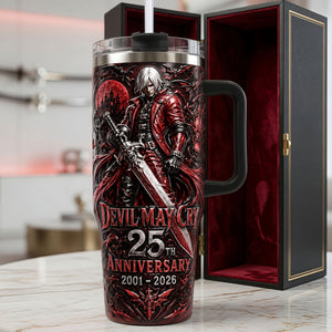 Evil Hunt 40oz Tumbler With Handle - Personalized Gifts 05QHTI080726-Homacus