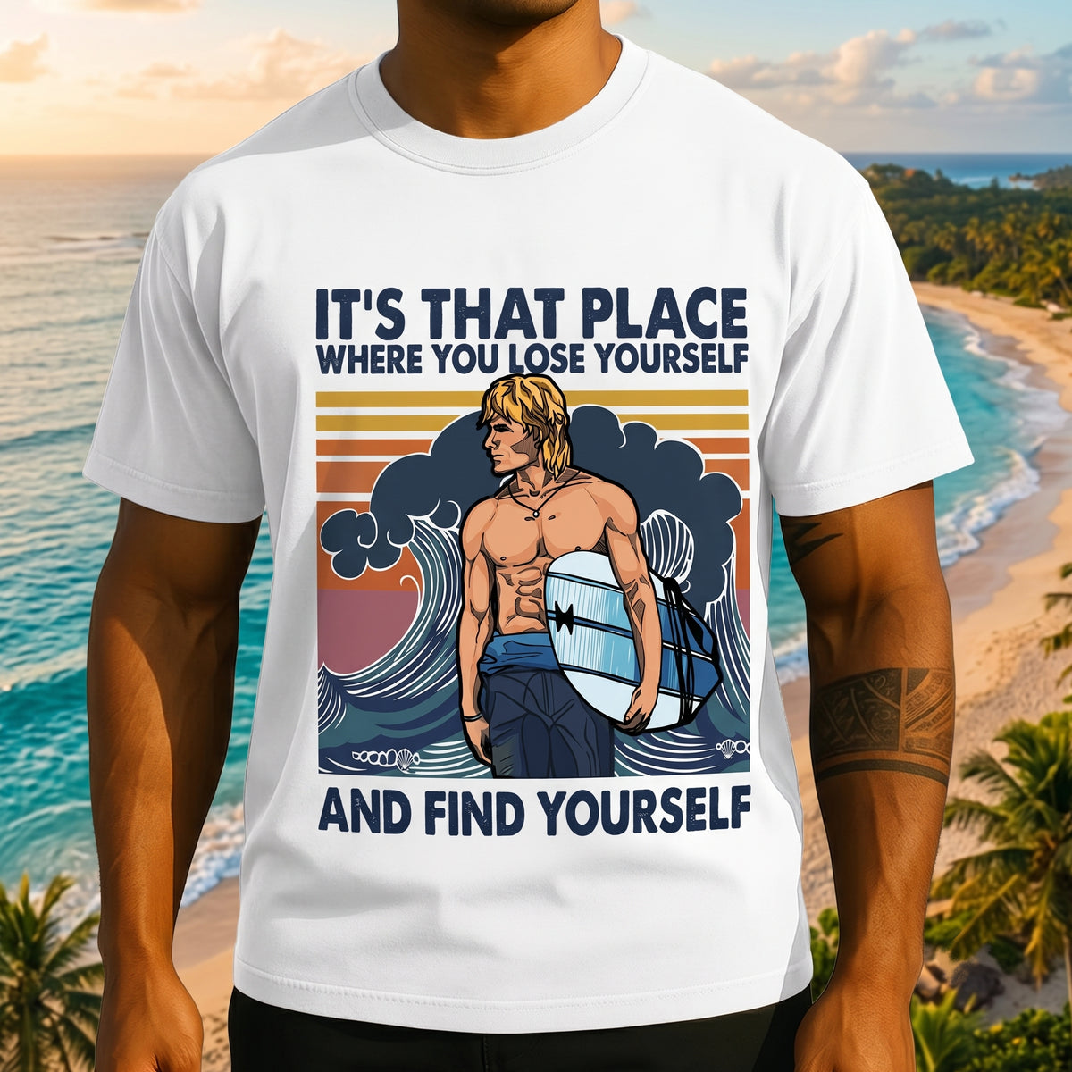 Find Yourself Surfing Boy Shirt - Personalized Gifts For Surfing Lover Shirt 01qhlh070826-3