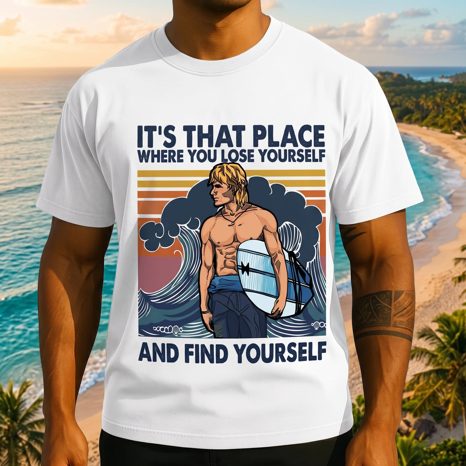 Find Yourself Surfing Boy Shirt - Personalized Gifts For Surfing Lover Shirt 01qhlh070826-3