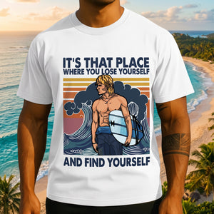 Find Yourself Surfing Boy Shirt - Personalized Gifts For Surfing Lover Shirt 01qhlh070826-3