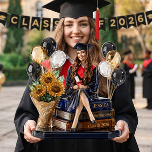 Graduation Memory Acrylic Plaque - Personalized Custom Photo Gifts For Graduations 01NATI120526-Homacus