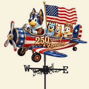 Family Pride Anniversary Weather Vane - Personalized Gift For Family 04PATI140526-Homacus