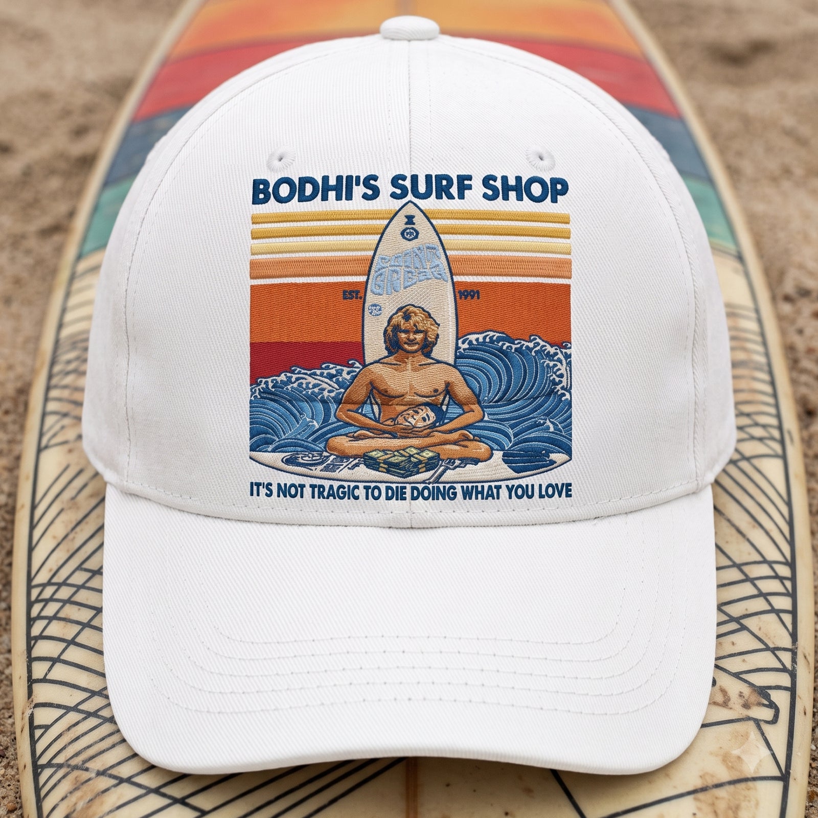 Surf Shop Cap - Surfing Lover Classic Cap 01QHLH070826-1