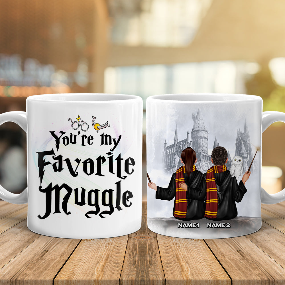 Personalized Gifts For Best Friends Coffee Mug You're My Favorite-Homacus