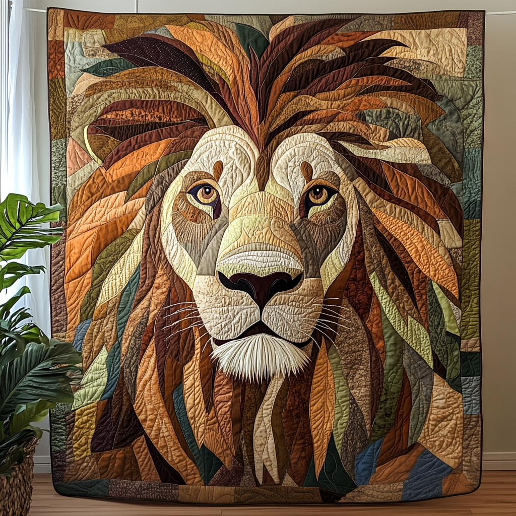Gifts For Lion Lover Blanket Majestic Mane-Homacus