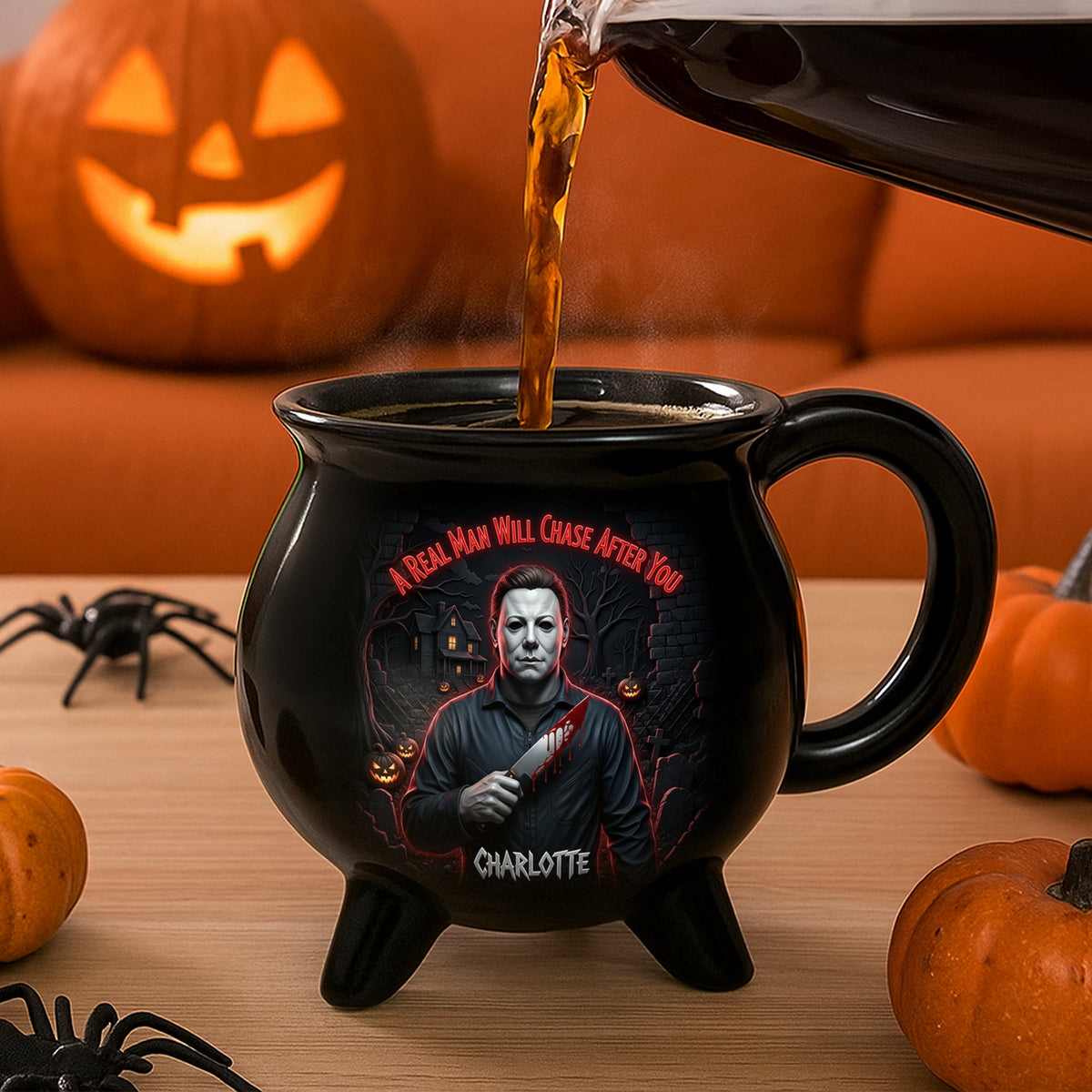 Scary Villain Cauldron Mug - Personalized Gifts For Fans 01HUDT170925-Homacus